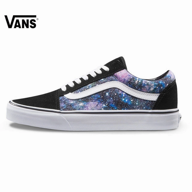 zipper Official Original Vans Old Skool Star Printing Men and Women