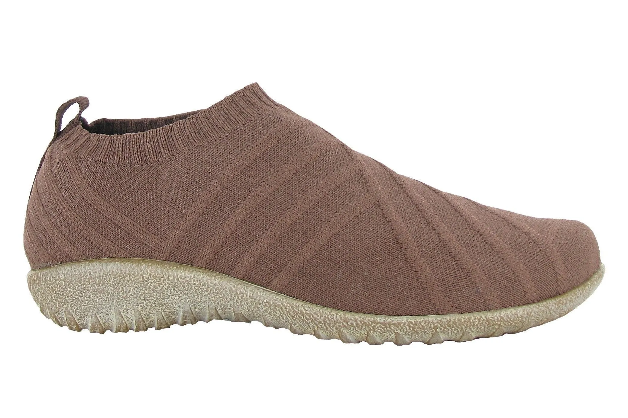 Leather Okahu | Vegan | Brown Mauve Knit