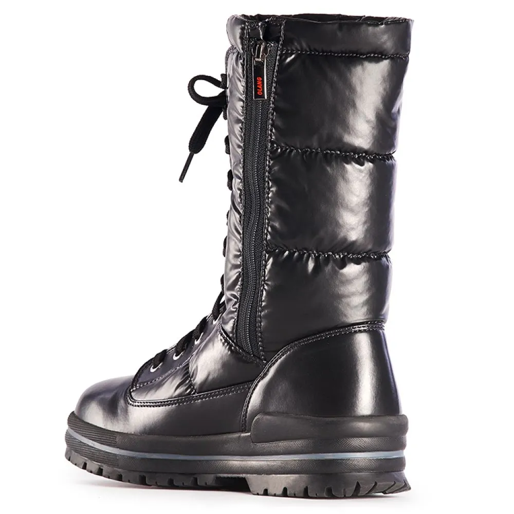 Olang Women's Glamour Boots in Black Winter Proof Edge Waterproof City Walking