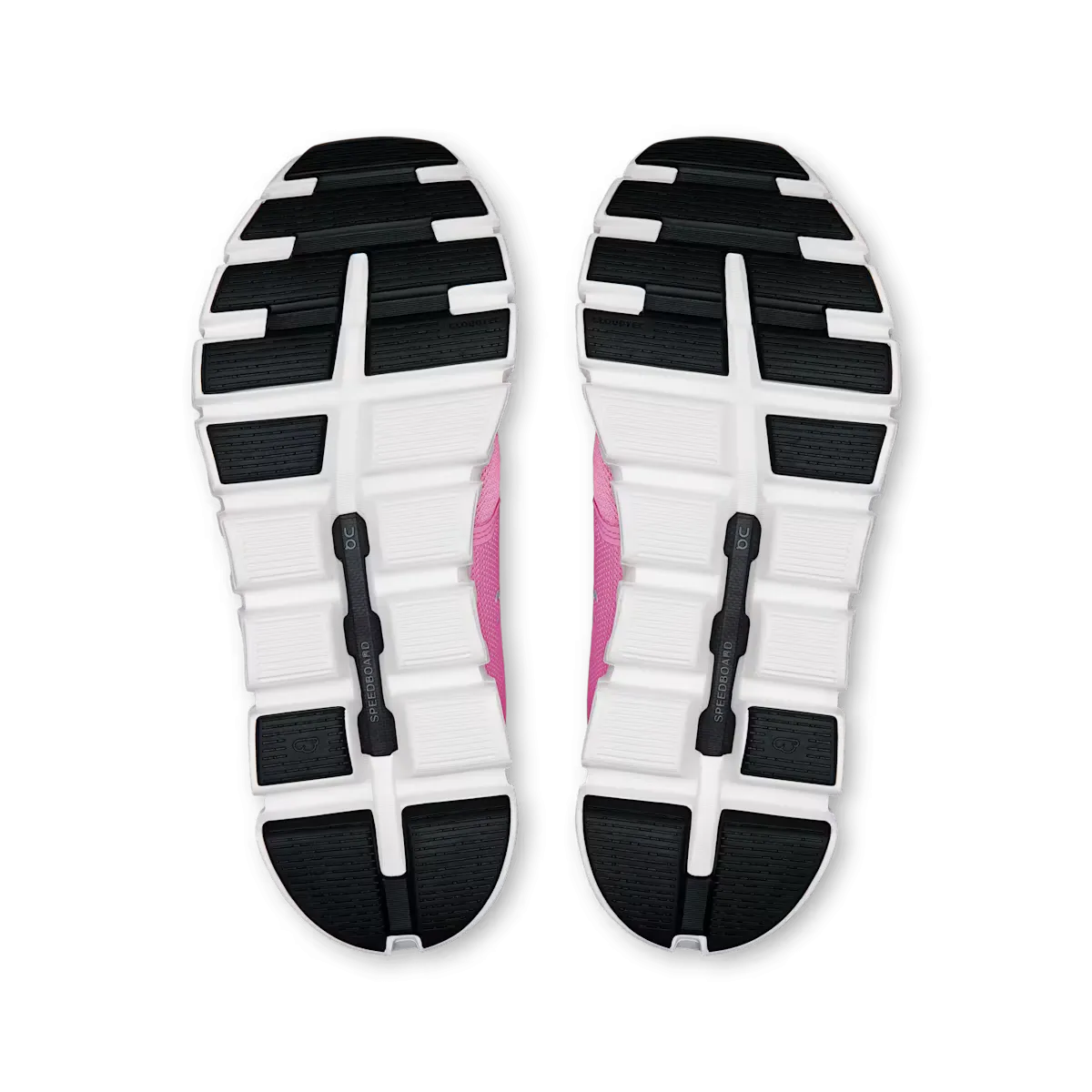 Reinforced toe On Running Cloud 6 Raspberry White (Women's)
