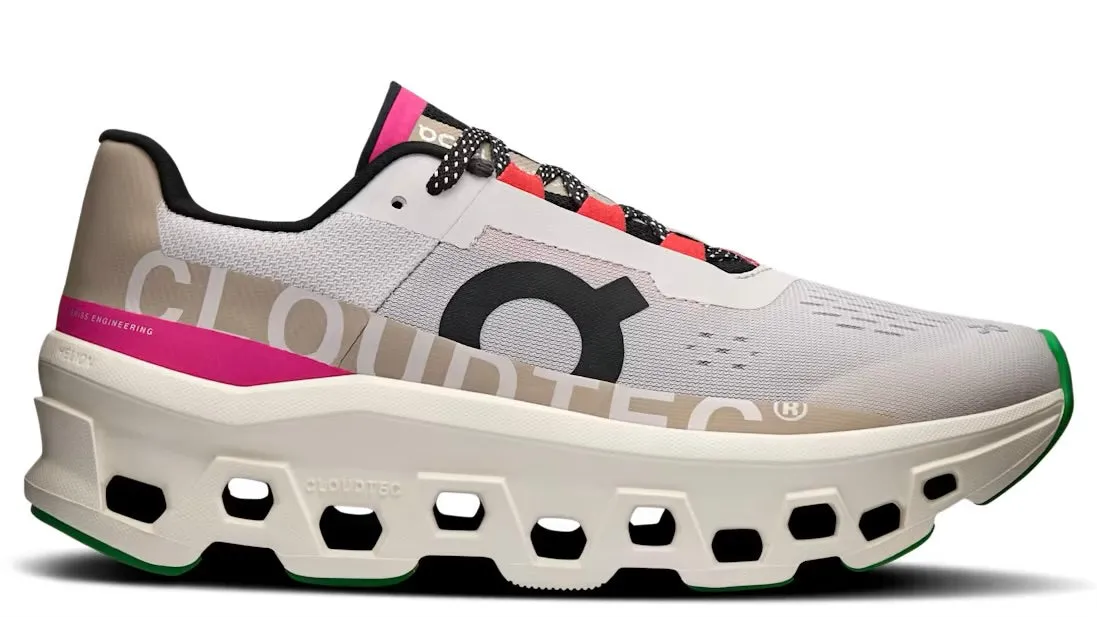 On Running Cloudmonster Silver Ivory (Women's) Earth Mood