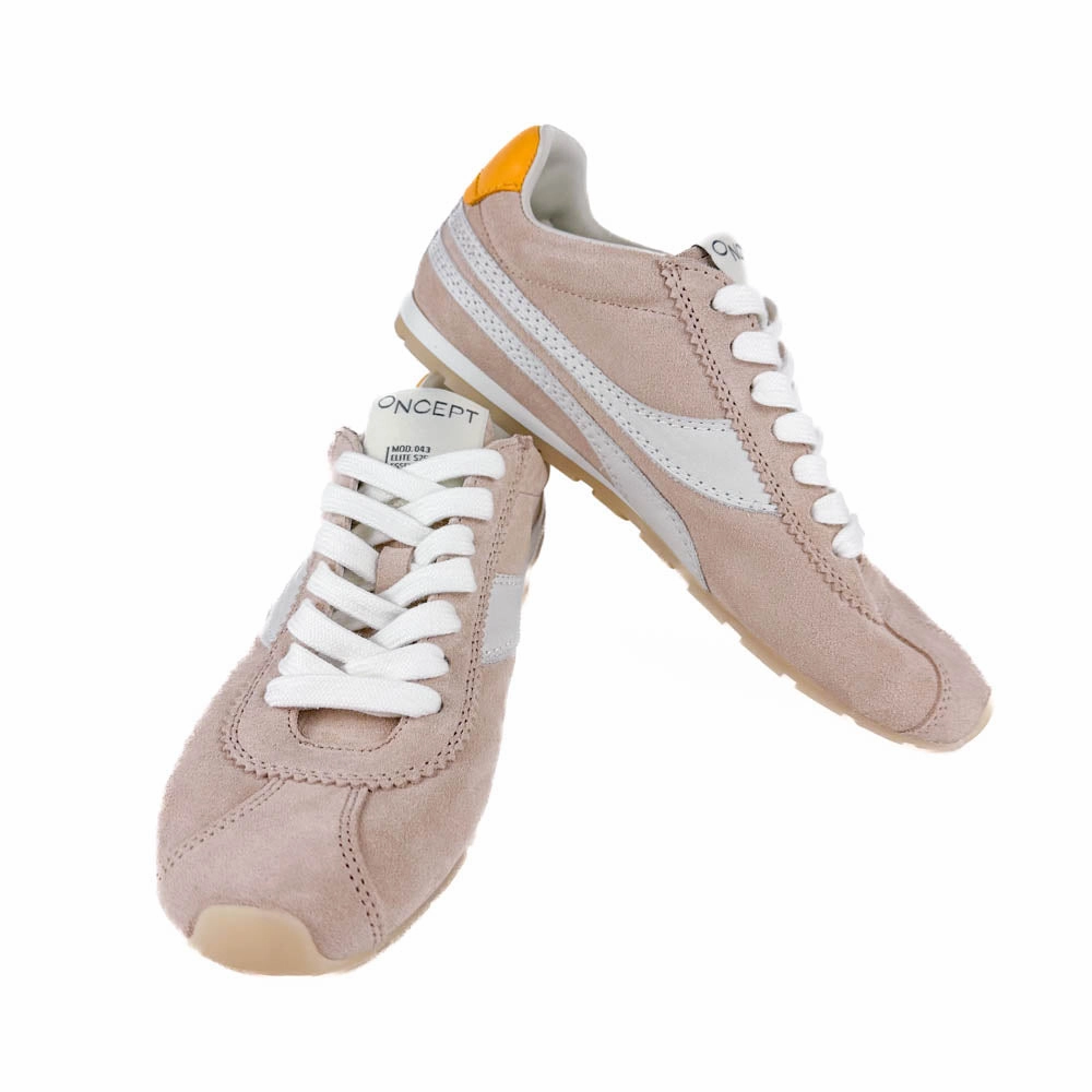 Breathable Cushion elderly shoes Oncept - Essex (Dusty Pink)