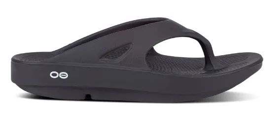 OOFOS 1000 OORIGINAL - BLACK Fashion Travel Shoes Outdoor Walking Comfort
