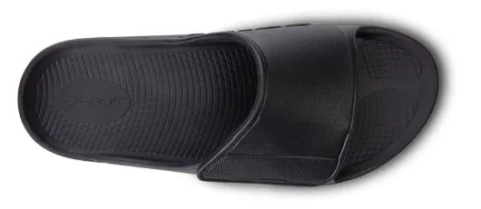 OOFOS 1550 OOAHH SPORT FLEX - MATTE BLACK Wide fit Stable Step