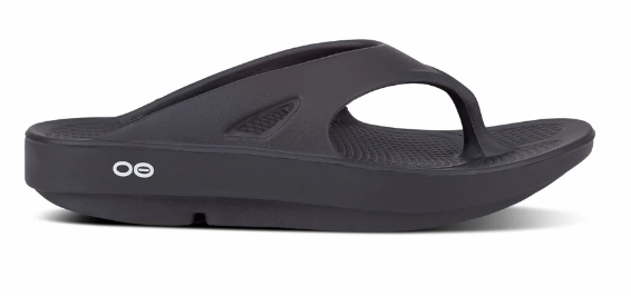 OOFOS 1000 OORIGINAL - BLACK Fashion Travel Shoes Outdoor Walking Comfort