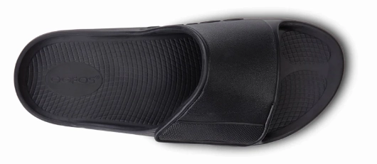 OOFOS 1550 OOAHH SPORT FLEX - MATTE BLACK Wide fit Stable Step
