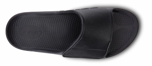 OOFOS 1550 OOAHH SPORT FLEX - MATTE BLACK Wide fit Stable Step