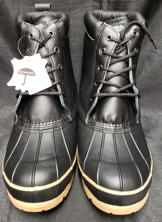 Casual Adventure Sherman -- Men's Waterproof Lace-up Boot -- Black