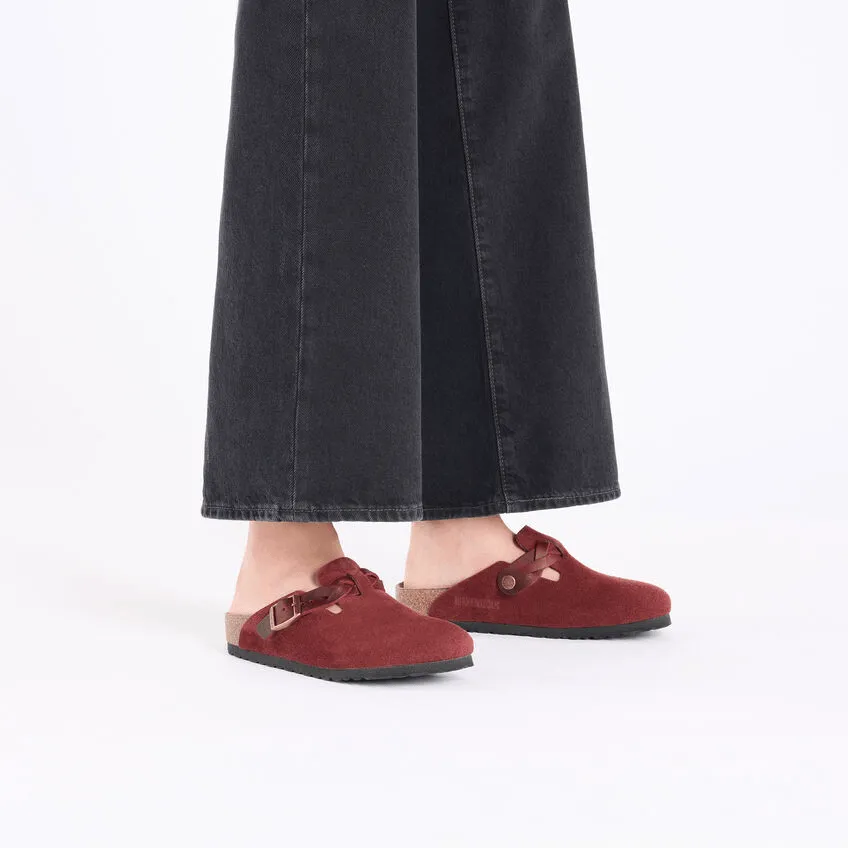 Boston Braid | Suede | Zinfandel Quick Comfort Chic Walk