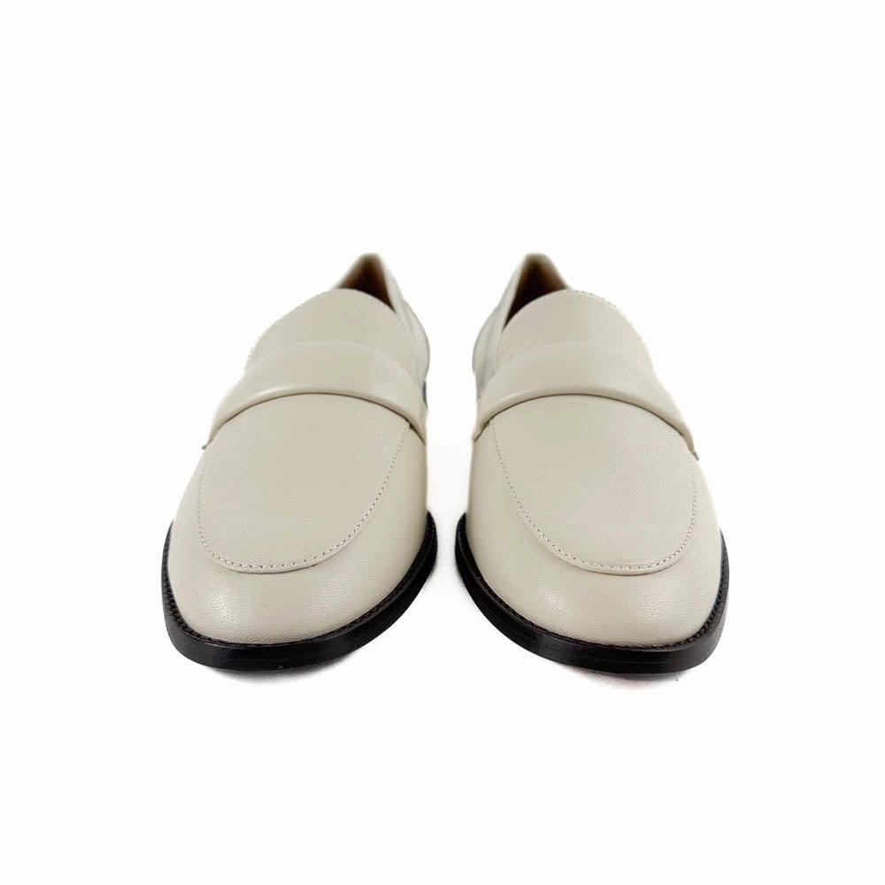 Margaux - The Andie Loafer (Ecru Nappa) Home Style
