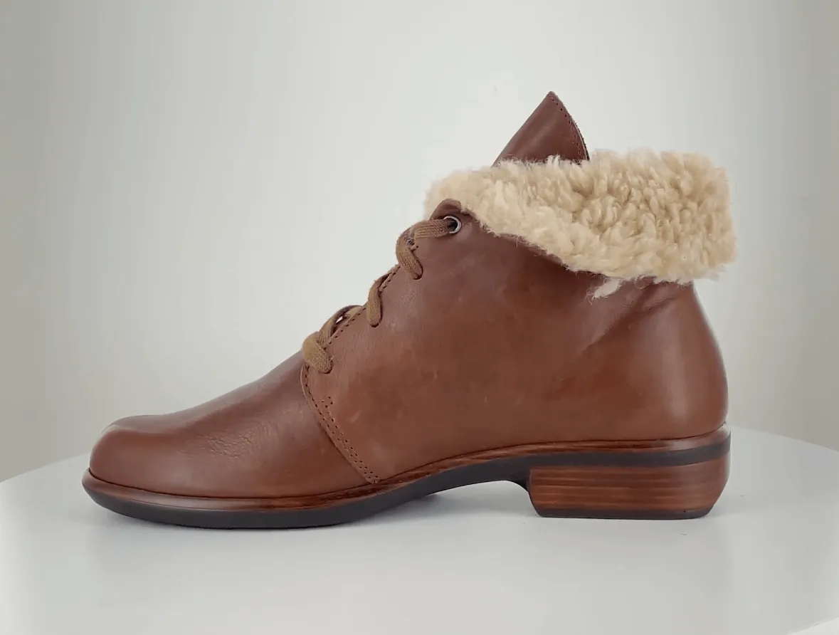 Suede Soft Fiber Mix Pali | Leather | Soft Chestnut