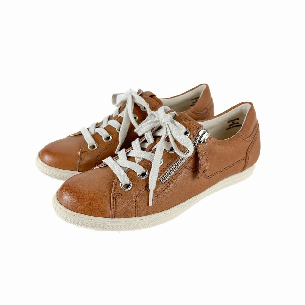 Durable ease Ultimate Flex Paul Green - Addie Sneaker (Cuoio Leather)