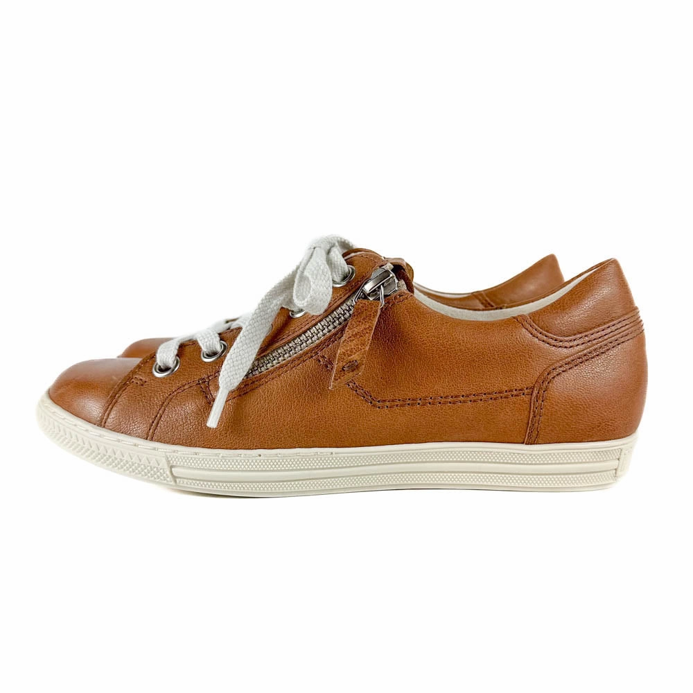 Streamlined silhouette Paul Green - Addie Sneaker (Cuoio Leather)