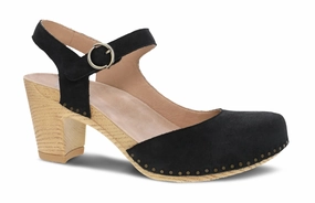 DANSKO TAYTUM - BLACK NUBUCK light shoes