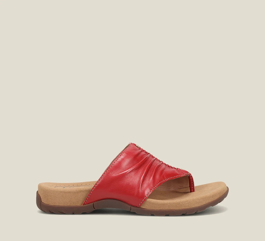 Sleek Feel TAOS GIFT 2 SANDAL - RED