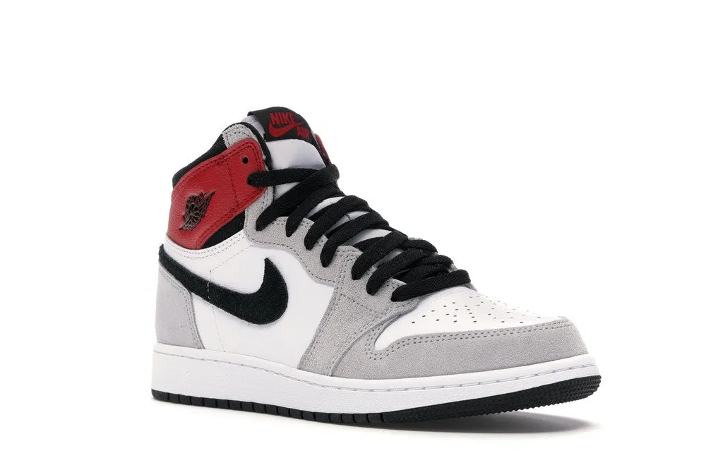 Jordan 1 Retro High Light Smoke Grey (GS) Wide Base River Cross