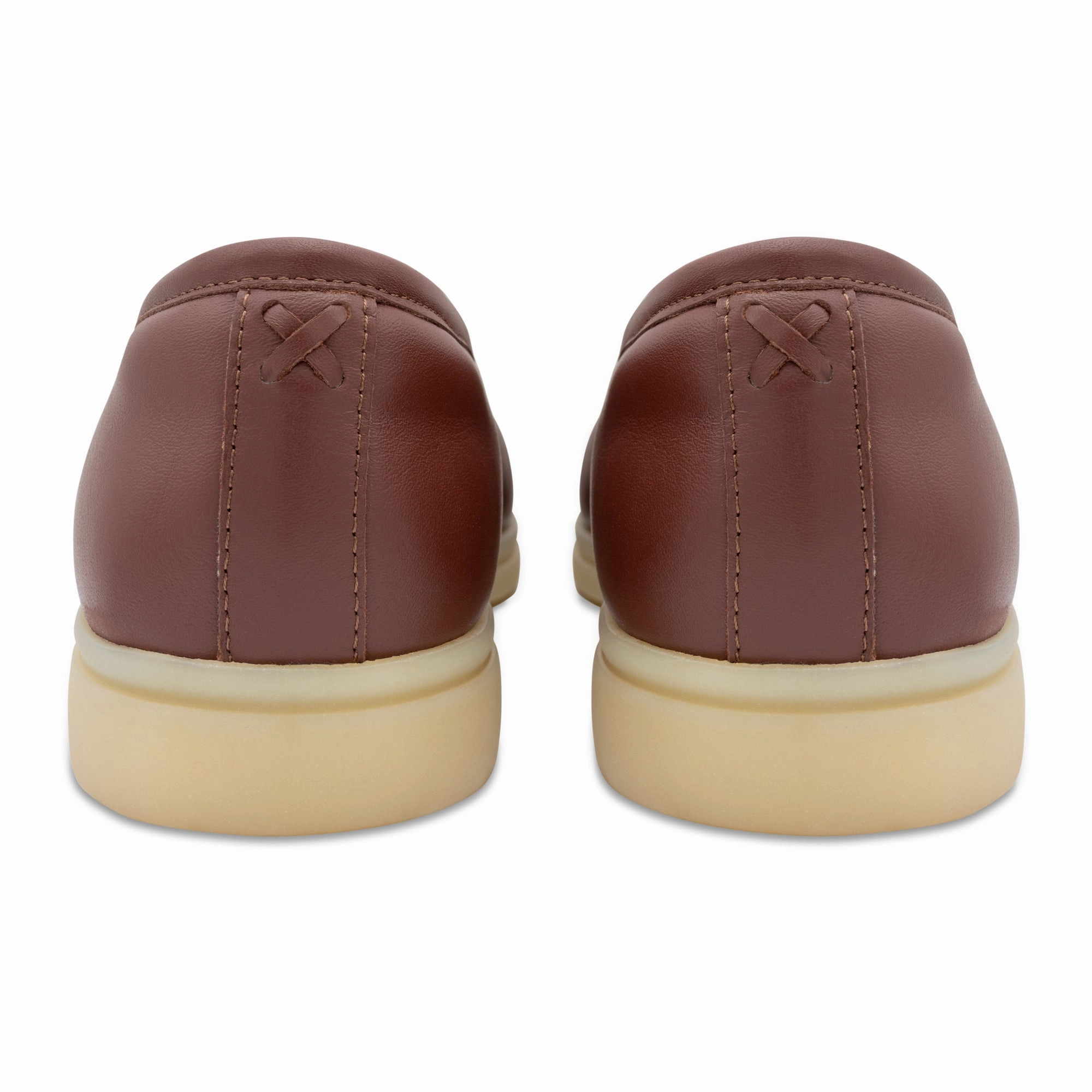 Cognac Loafers - Charix Shoes