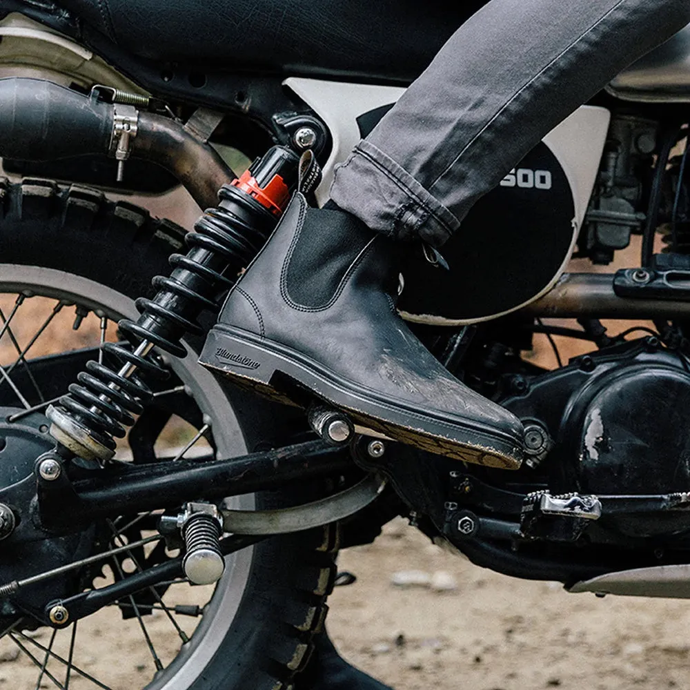 Ground Proof Blundstone Dress 068 in Black Abrasion-resistant High   Performance