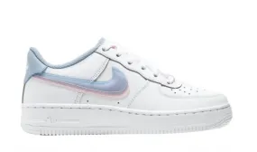 Nike Air Force 1 LV8 GS Double Swoosh White Armory Blue Daily Comfort Padded collar
