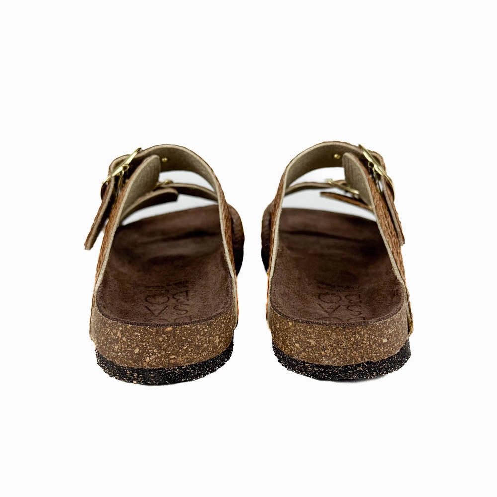 Adjustable Straps Fresh Mood Bosabo - 496 Raffia Sandals (Naturel)