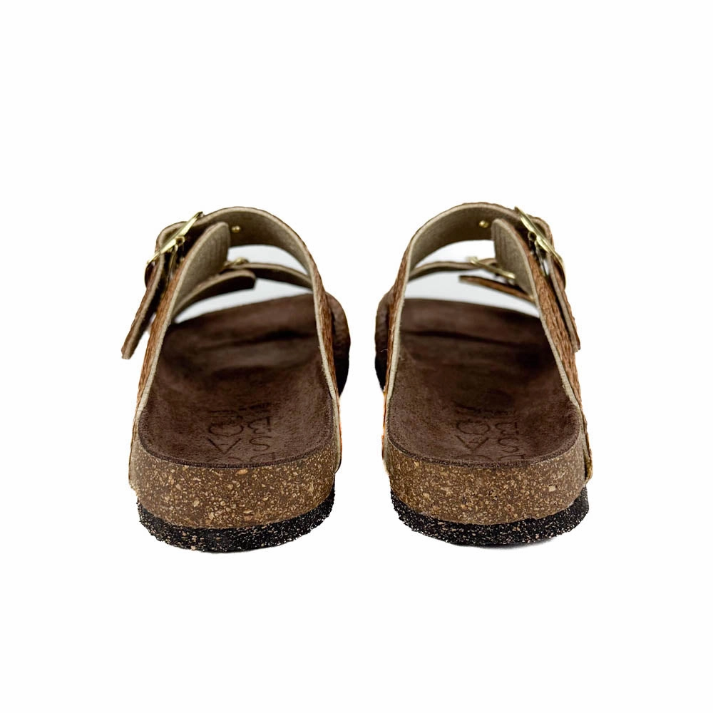 Adjustable Straps Fresh Mood Bosabo - 496 Raffia Sandals (Naturel)