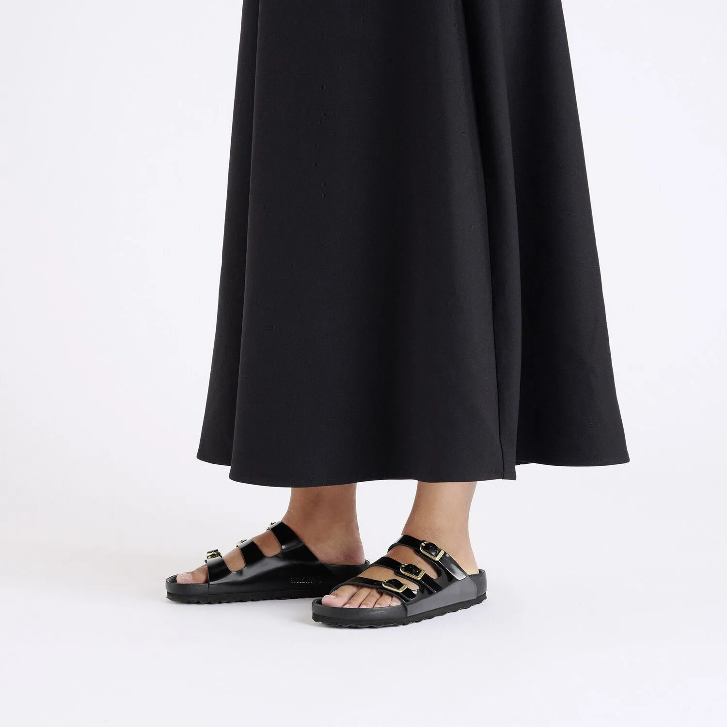 Florida Fresh Exquisite | High-Shine Patent Leather | Black All Day Fashion Modern Fashion