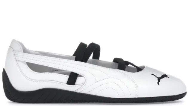 Puma Speedcat Ballet White Black (Women's) Track Run Comfort Enhancement