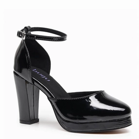 Power Spark Claudette - Black Vegan Leather - Street Sole