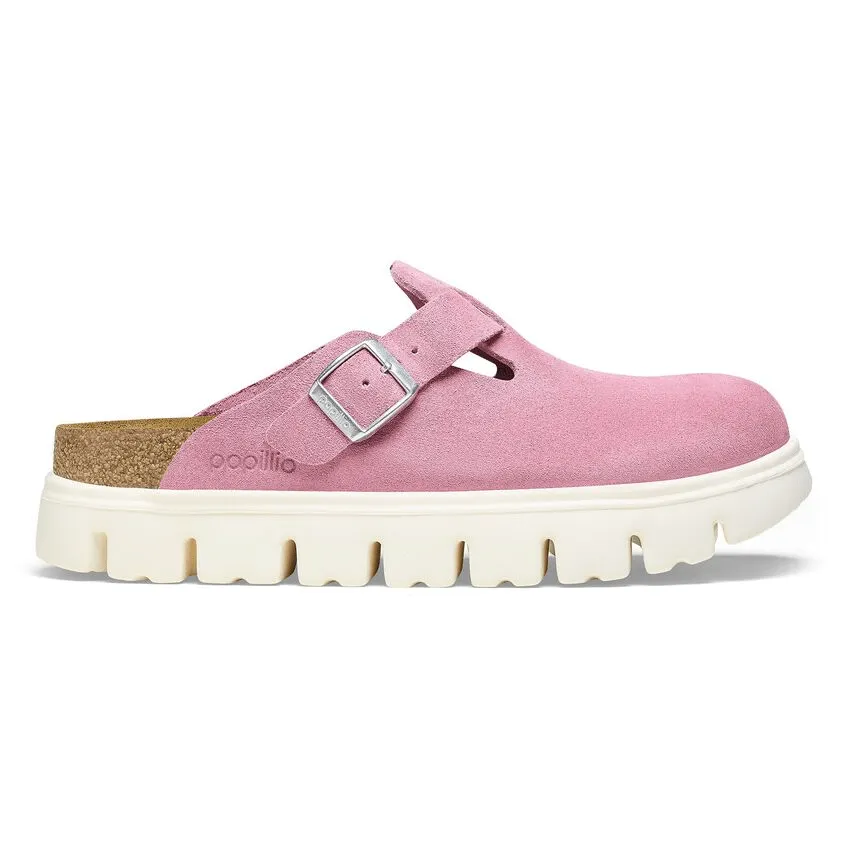 Cross Road Week Easy Boston Chunky | Suede | Candy Pink