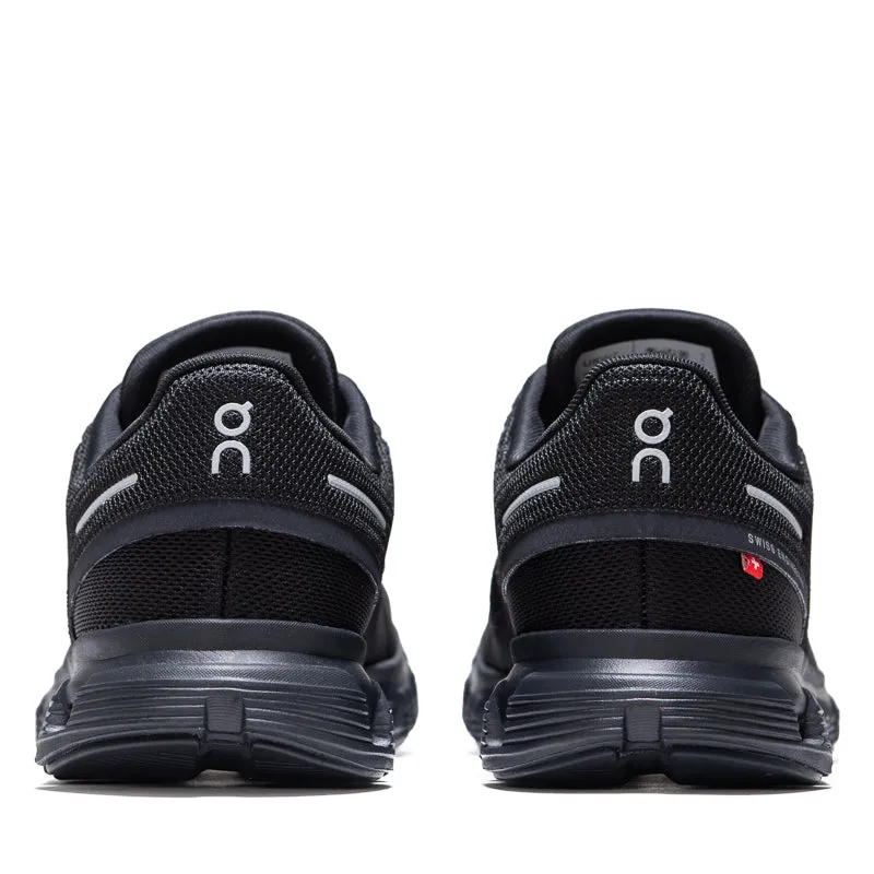 Women's On Cloud 6 - Black/Black corporate - run running shoes