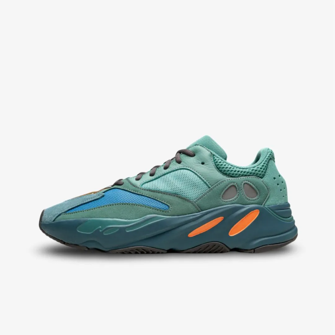 (Men's) adidas Yeezy Boost 700 'Faded Azure' (2021) GZ2002 Zero Drop Platforms Woven Reinforcement
