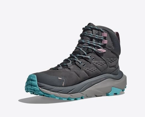 HOKA WOMENS KAHA 2 MID GTX - CASTLEROCK / COASTAL SHADE Relaxed Vibe Soft Lining