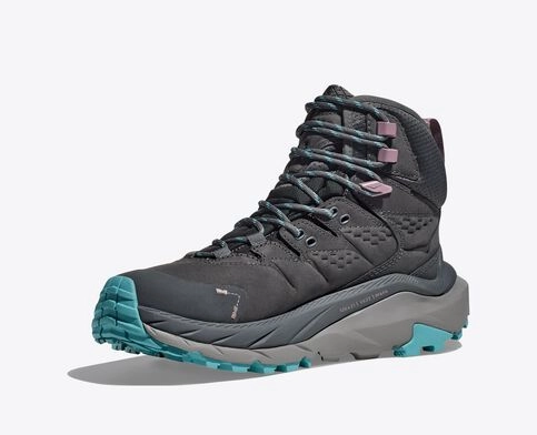 HOKA WOMENS KAHA 2 MID GTX - CASTLEROCK / COASTAL SHADE Relaxed Vibe Soft Lining