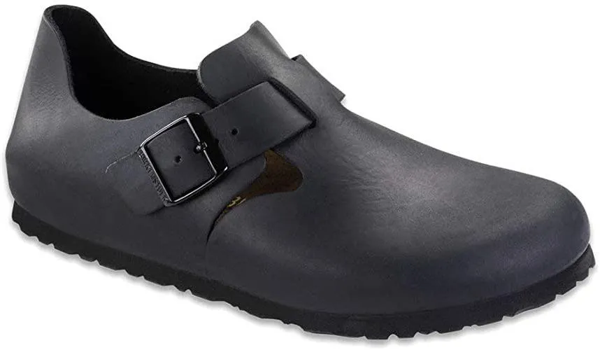 London | Oiled Leather | Black Buckle Fit