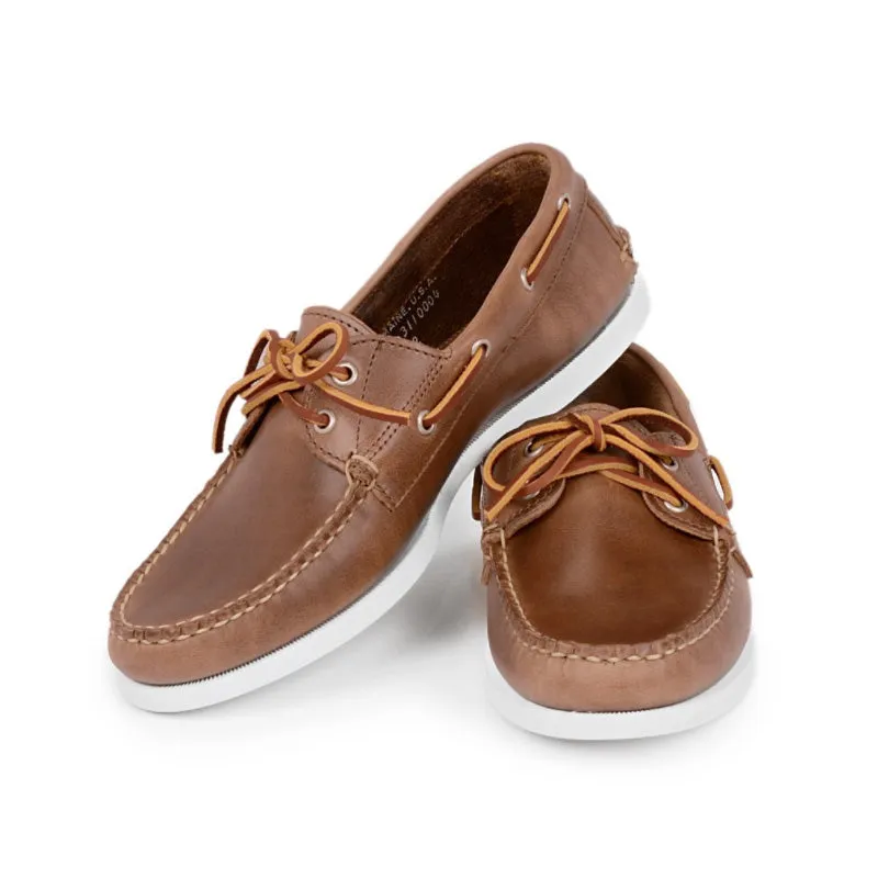 Read Boat Shoe - Natural Croc Look