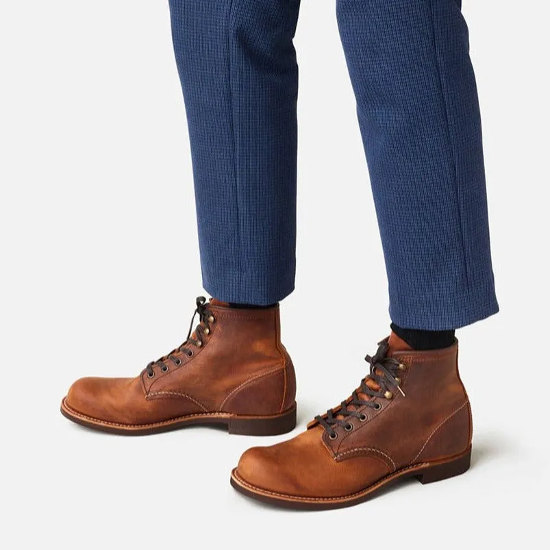 Red Wing Men's Blacksmith 3343 in Copper Rough & Tough (D Width) Compact Design Water Guard