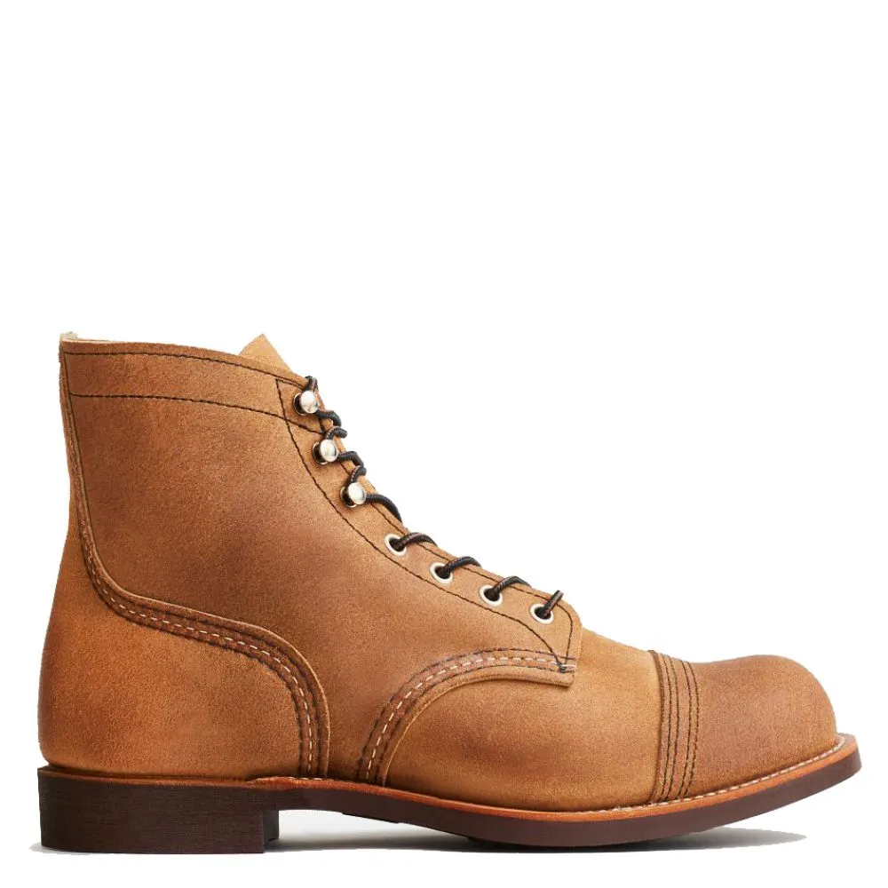 Heat resistant slim fit Ultra grip Red Wing Men's Iron Ranger 8083 in Hawthorne Mule