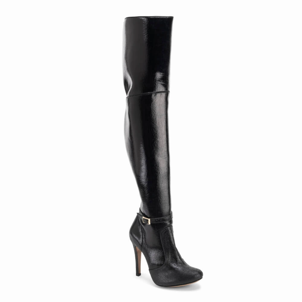 Unique Pick Glamour Vibe Phoenix - Black Metallic - Street Sole