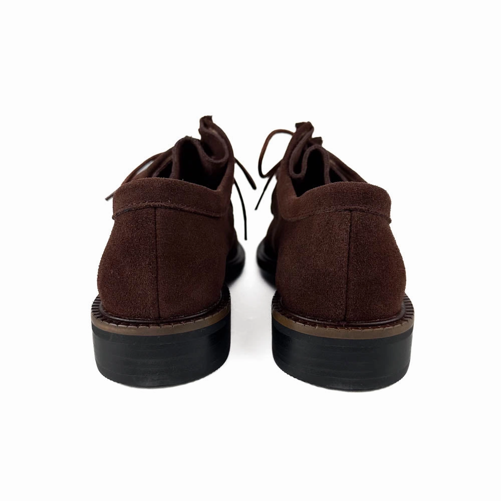 All Black - MS Blucher (Brown) Soft Leather Team Glow