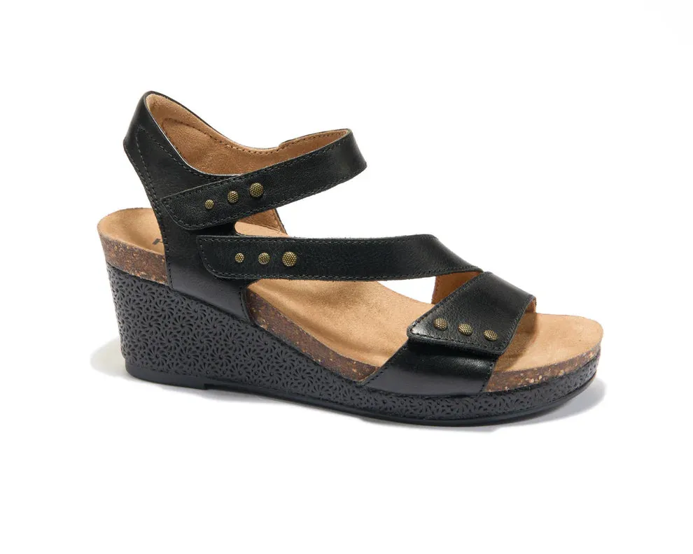 Open Toe Shoes HALSA WOMENS GISELLE - BLACK