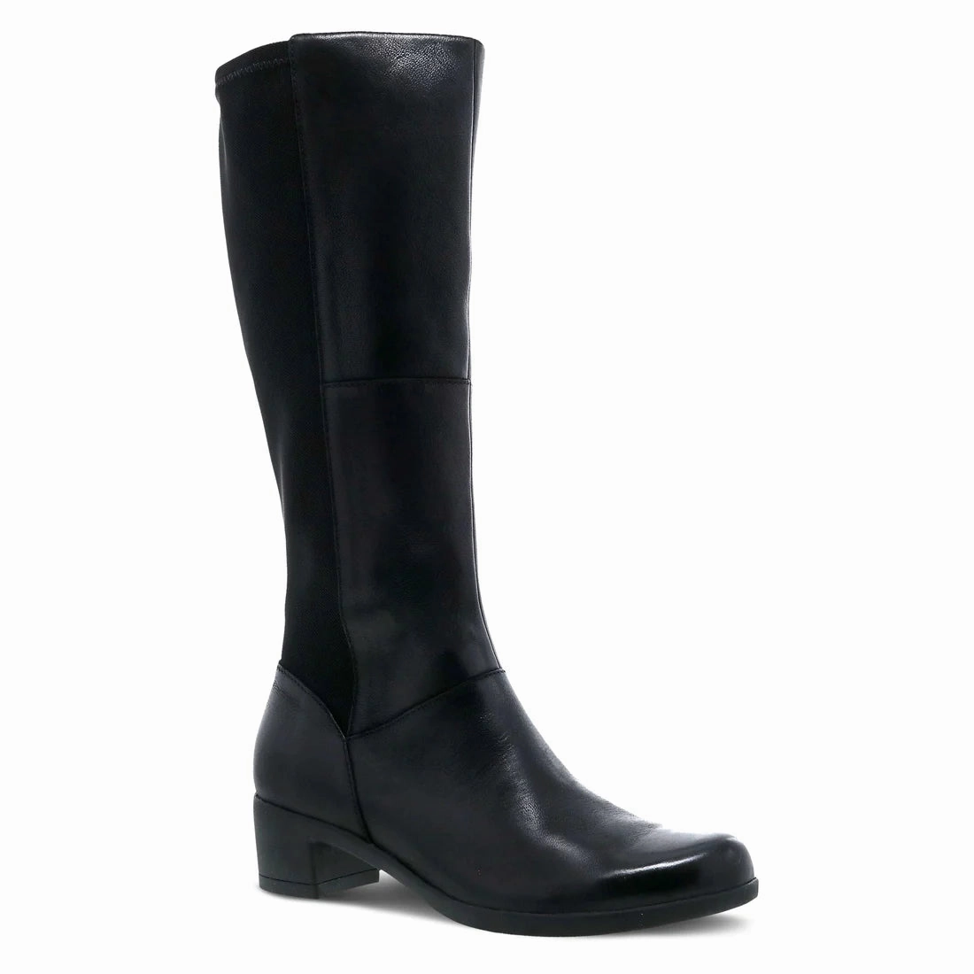 DANSKO WOMEN'S CELESTINE TALL BOOT - BLACK Comfort Oriented Grip Support