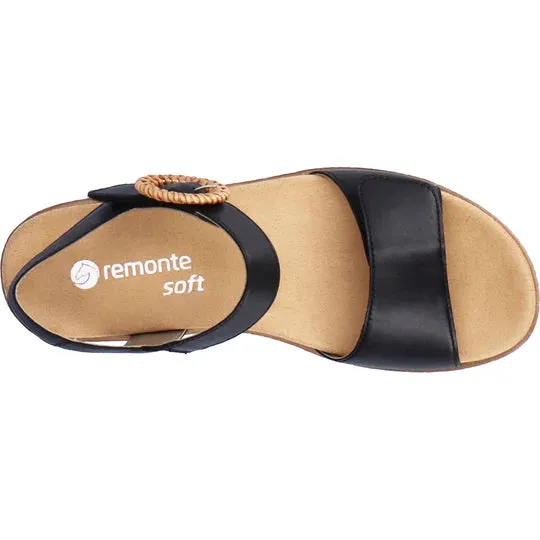 Practical Walking Shoes Good Weather REMONTE D0Q52-00 -  BLK