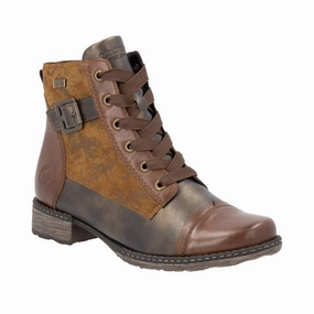 Soft outsole REMONTE WOMENS D4381-24 - CHESTNUT