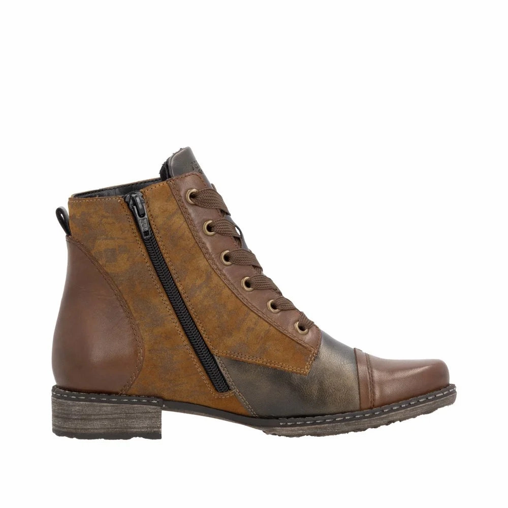 REMONTE WOMENS D4381-24 - CHESTNUT Heavy Trail Concert Look