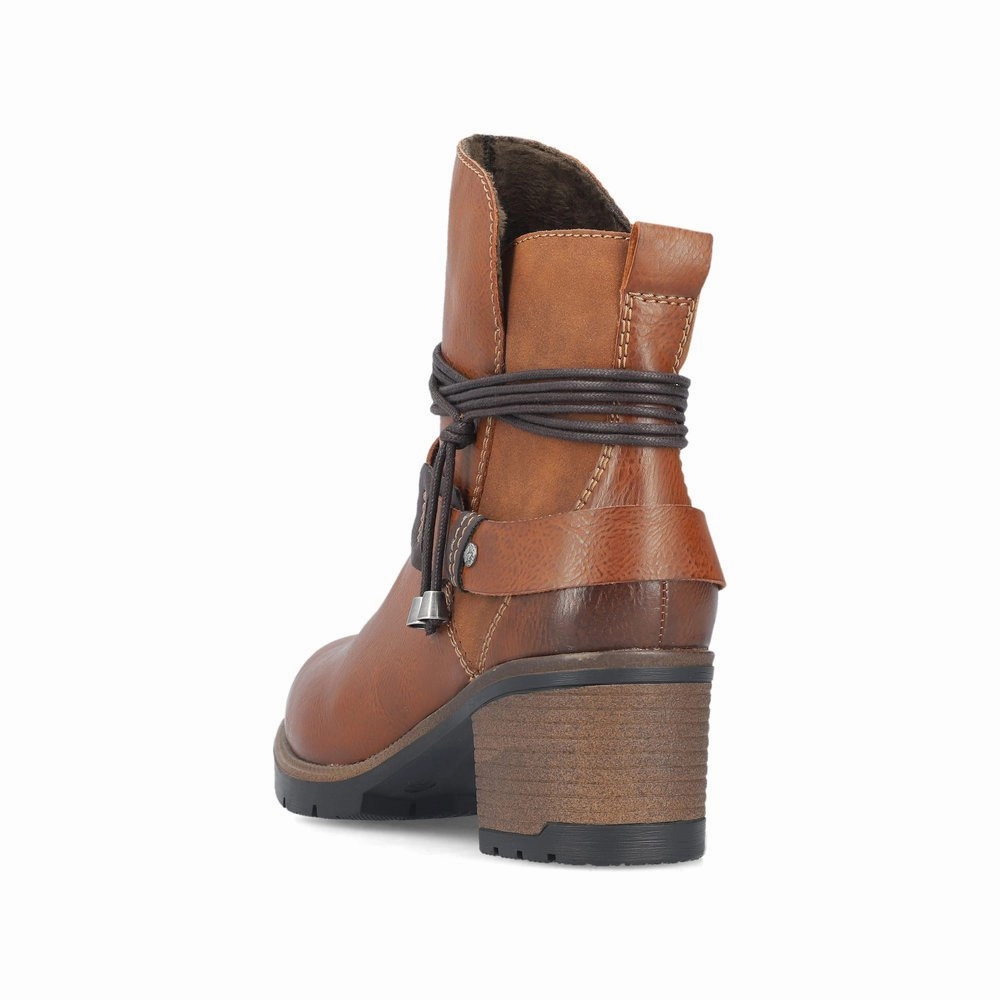 RIEKER WOMENS  77580-24  - MUSKAT Comfortable compression Subtle Finish