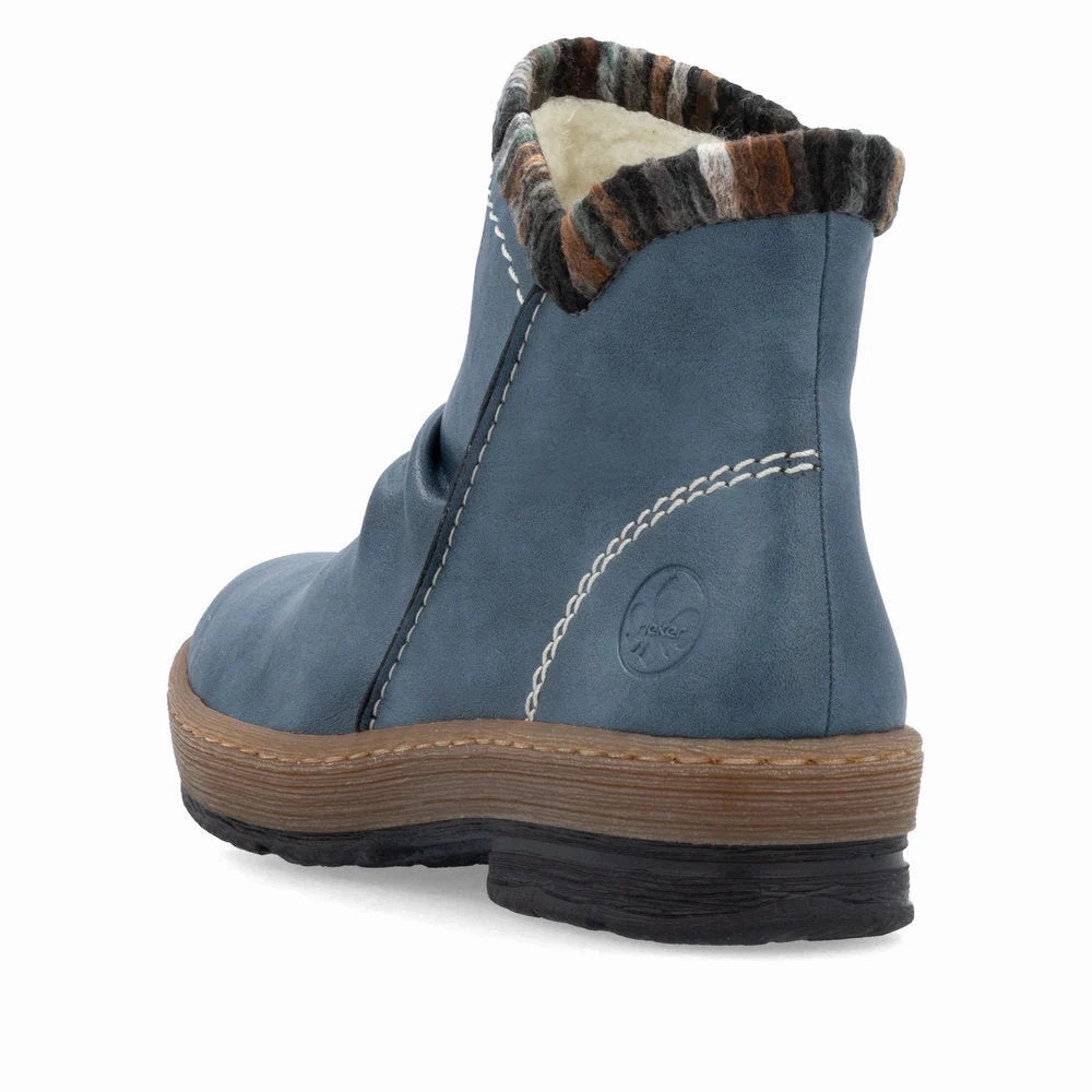 Elastic Ankle Transitional Style RIEKER WOMENS Z6755-15 - ROYAL BLUE