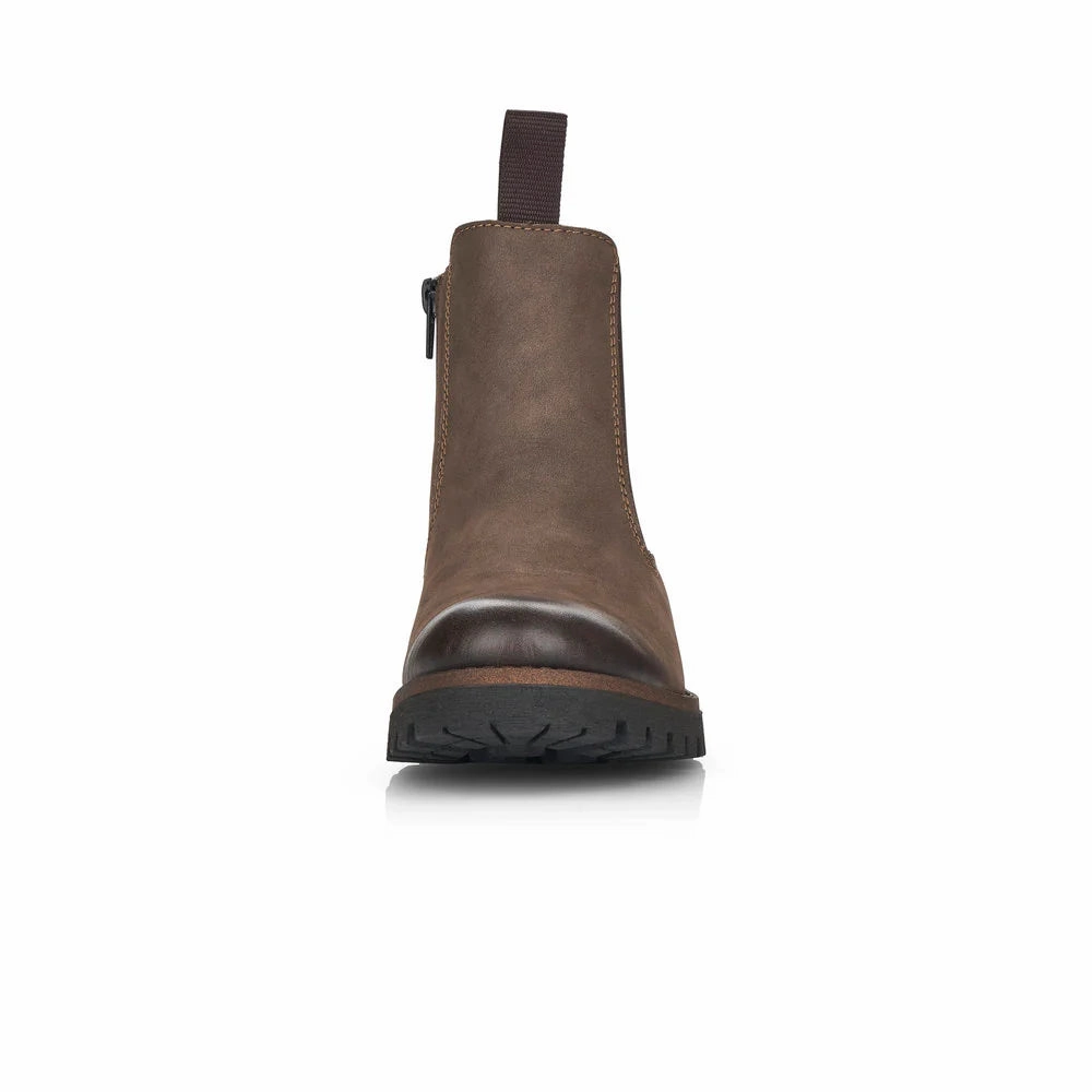 Modern Minimal Comfortable fit RIEKER WOMENS 78578-25 - MUD