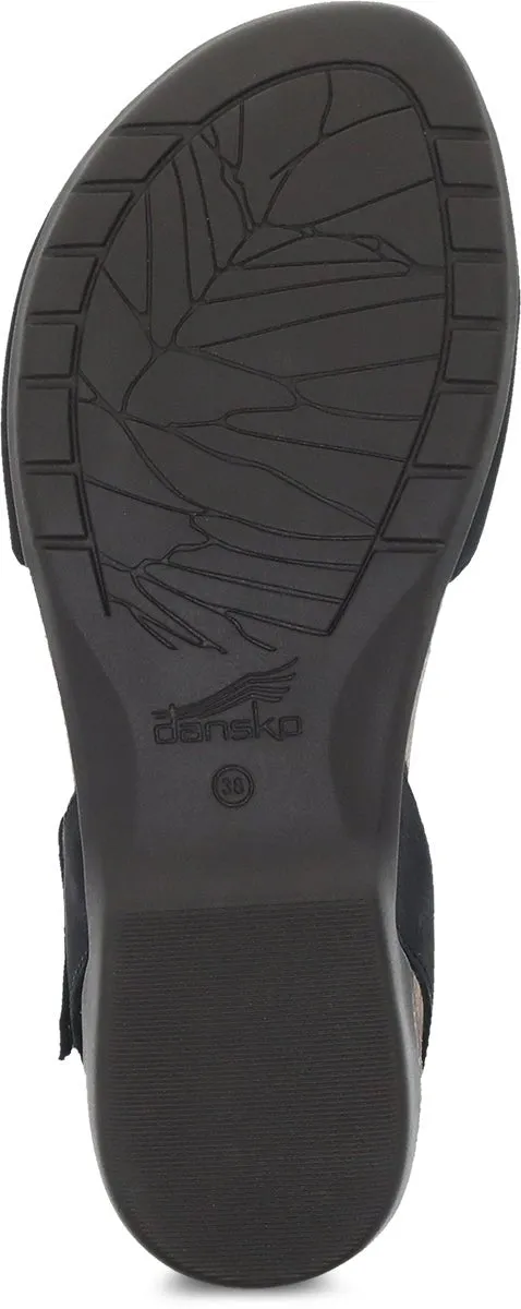 Rowan | Nubuck | Black Breathable mesh