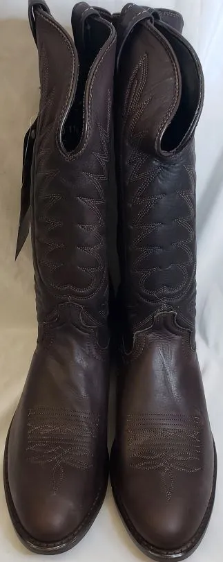 Rudy -- Men's Western Boot -- Brown Durable Grip