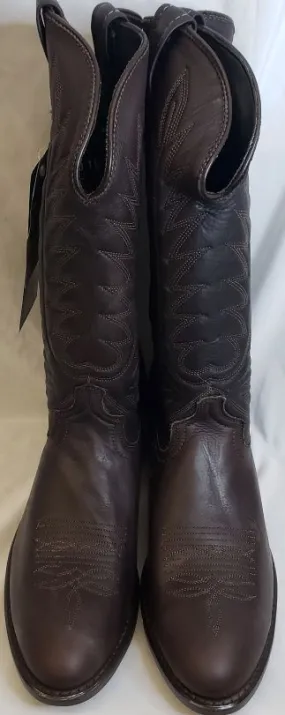 Rudy -- Men's Western Boot -- Brown Durable Grip